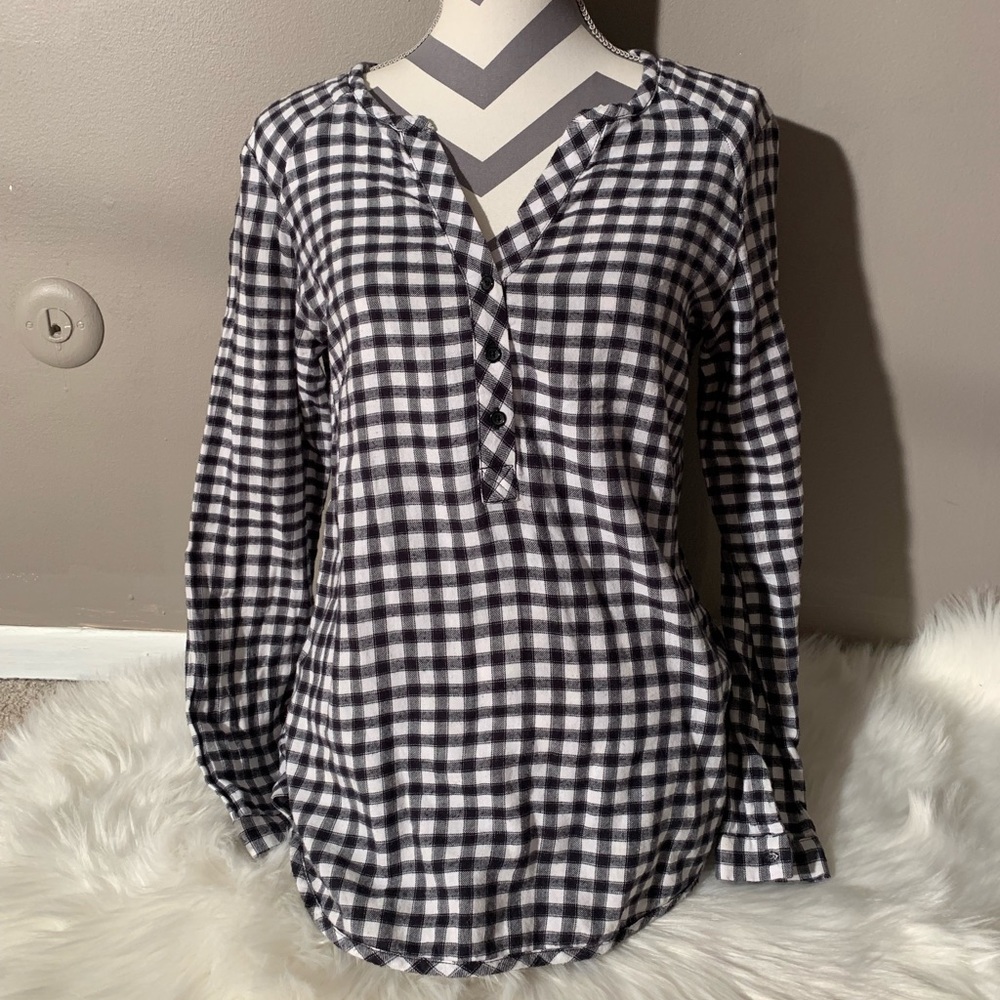 Ace Delivery Size XS Plaid 100% Cotton Shirt